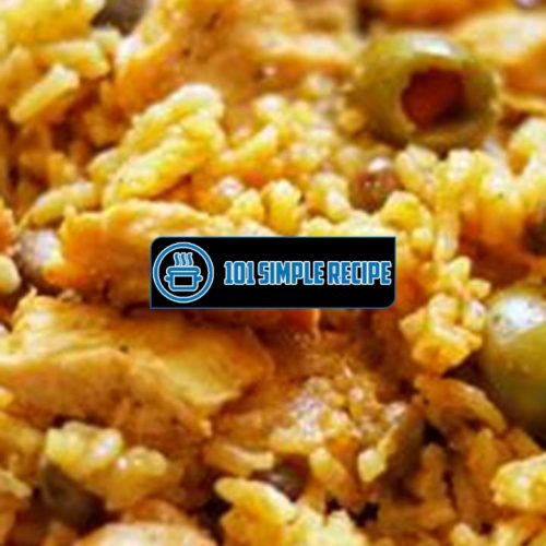 Delicious Puerto Rican Arroz con Pollo Recipe | 101 Simple Recipe