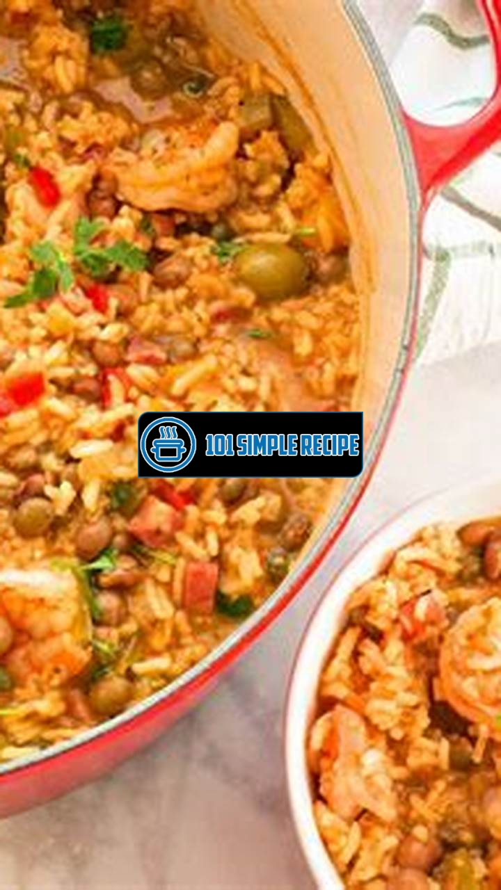 Puerto Rican Rice Stew with Shrimp and Pigeon Peas: Asopao de Camarones y Gandules | 101 Simple Recipe