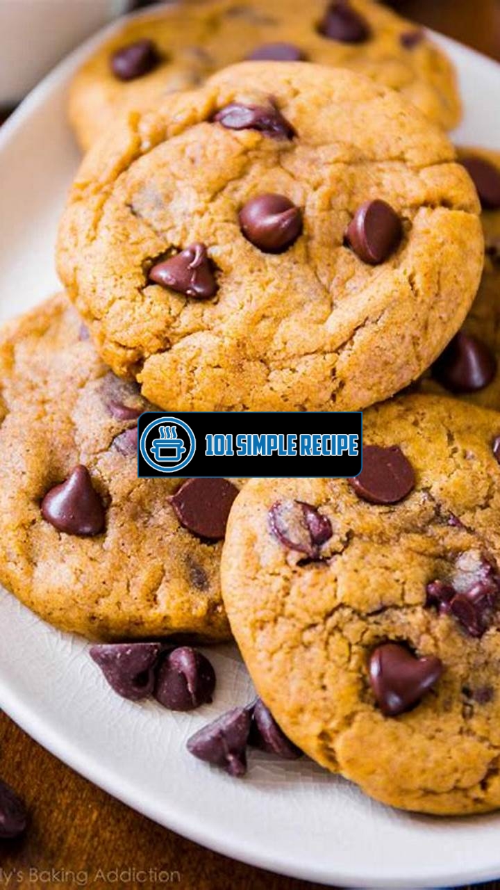 Irresistible Pumpkin Chocolate Chip Cookies Recipe | 101 Simple Recipe