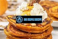 Delicious Vegan Pumpkin Pancake Recipe | 101 Simple Recipe