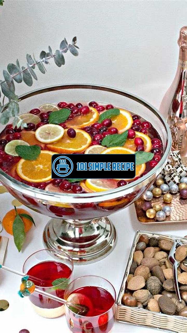 Delicious Punch Bowl Recipe for Your Next Party | 101 Simple Recipe
