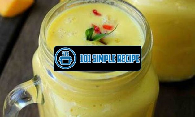 How to Make Punjabi Mango Lassi Recipe | 101 Simple Recipe