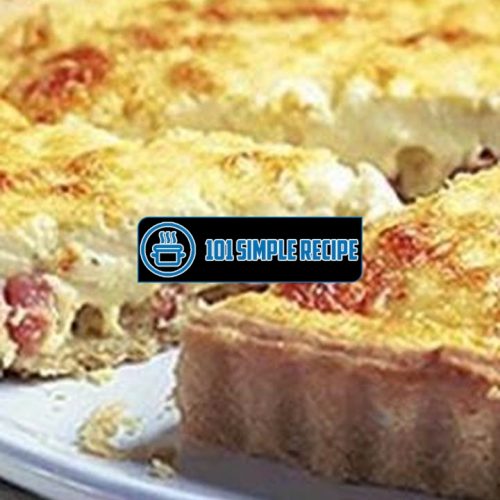Master the Art of Making Quiche Lorraine in the UK | 101 Simple Recipe