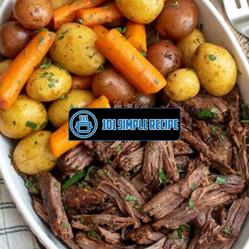 Quick And Easy Pot Roast In Instant Pot | 101 Simple Recipe