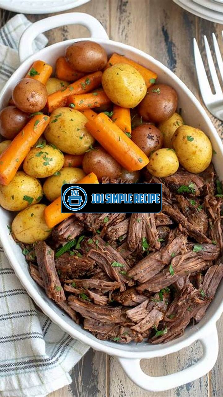 Quick and Easy Pot Roast in Instant Pot | 101 Simple Recipe