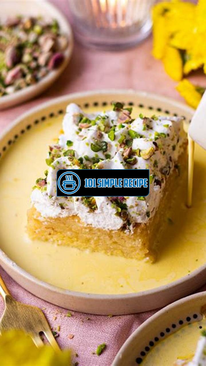 Indulge in the Irresistible Flavors of Rasmalai Tres Leches | 101 Simple Recipe