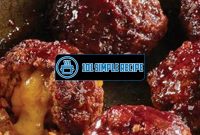 Delicious Raspberry Chipotle Meatball Recipe | 101 Simple Recipe