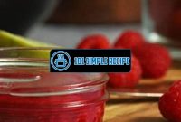 Delicious Raspberry Puree Recipe for Quick and Easy Desserts | 101 Simple Recipe