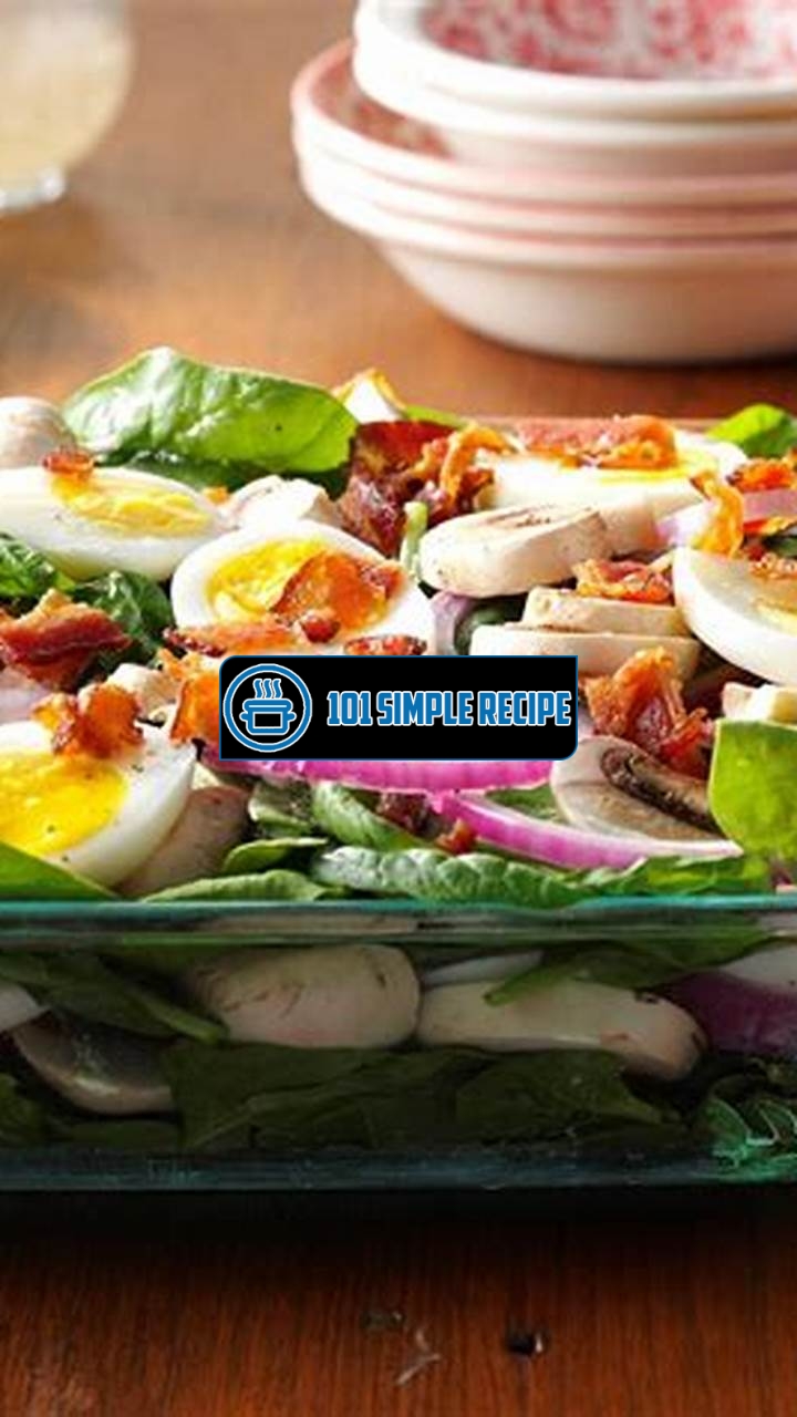Create Delicious Raw Spinach Salads with These Recipes | 101 Simple Recipe
