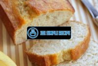 Recipe For Banana Nut Bread Using Self Rising Flour | 101 Simple Recipe