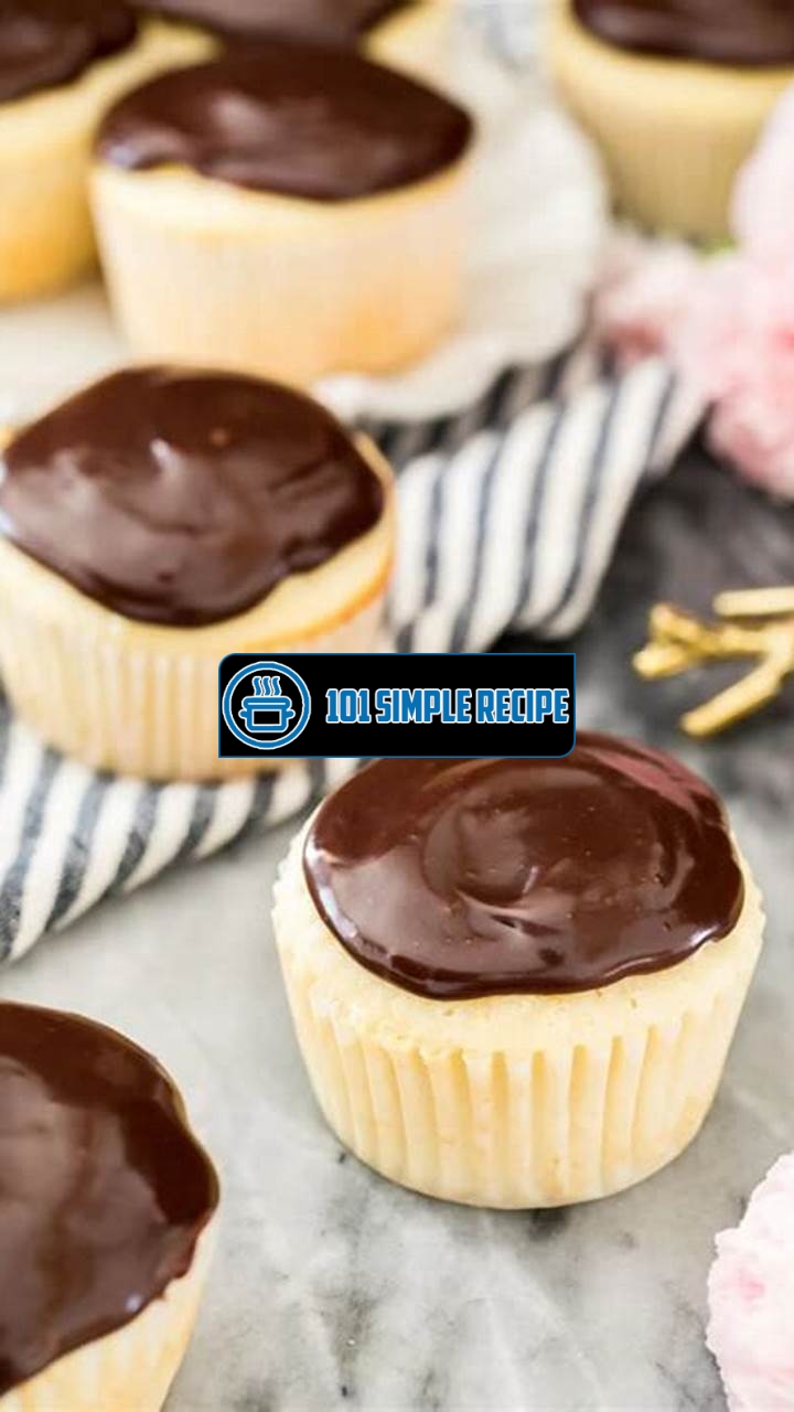 Deliciously Decadent Boston Cream Cupcakes | 101 Simple Recipe