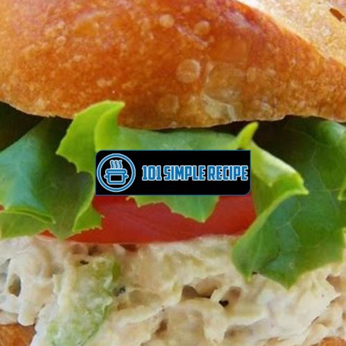 Recipe For Chicken Salad Sandwich With Canned Chicken | 101 Simple Recipe