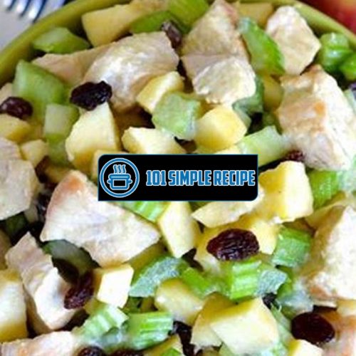 Recipe For Chicken Salad With Apples And Celery | 101 Simple Recipe