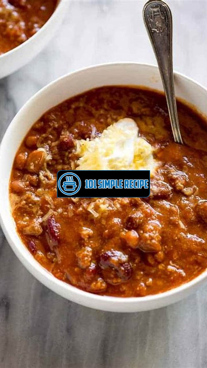 Master the Art of Chili Bean Cooking from Scratch | 101 Simple Recipe
