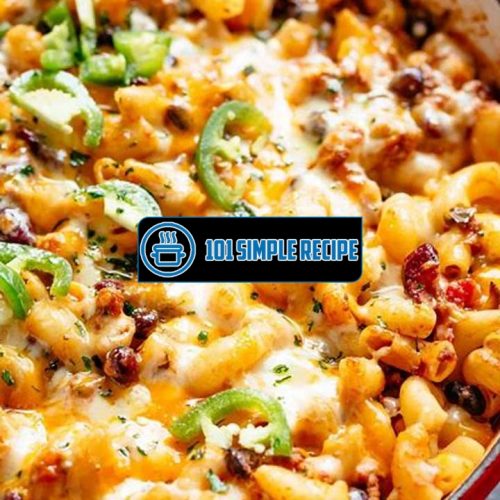 Delicious Chili Mac Recipe for Ground Beef Lovers | 101 Simple Recipe