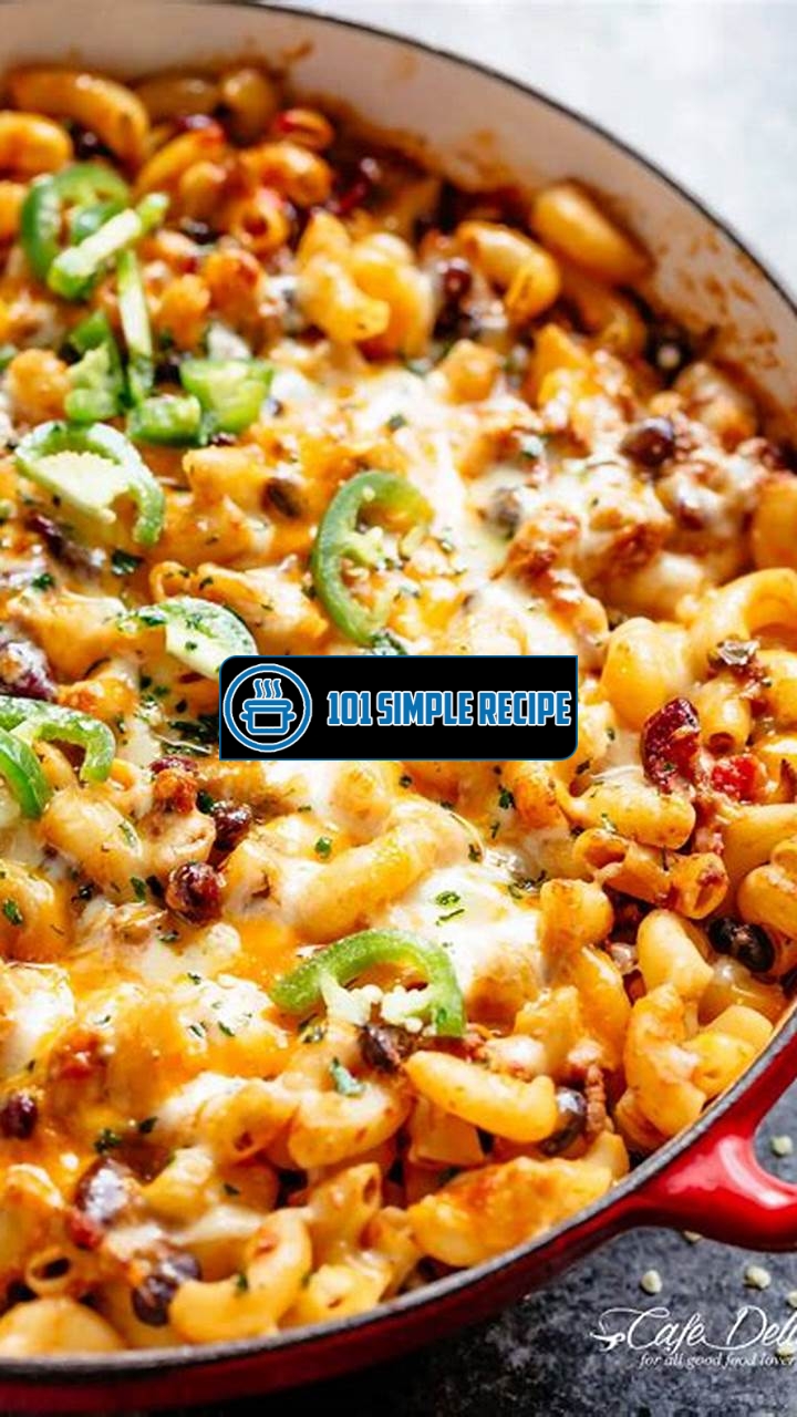 Delicious Chili Mac Recipe for Ground Beef Lovers | 101 Simple Recipe