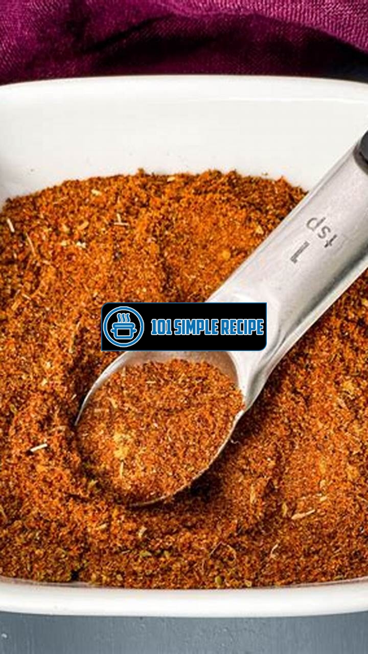 Create the Perfect Chili Powder Mix for Flavorful Dishes | 101 Simple Recipe