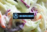 Recipe For Coleslaw Dressing With Sour Cream | 101 Simple Recipe