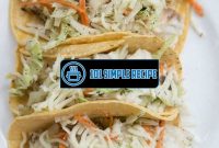 A Delectable Coleslaw Recipe for Fish Tacos | 101 Simple Recipe