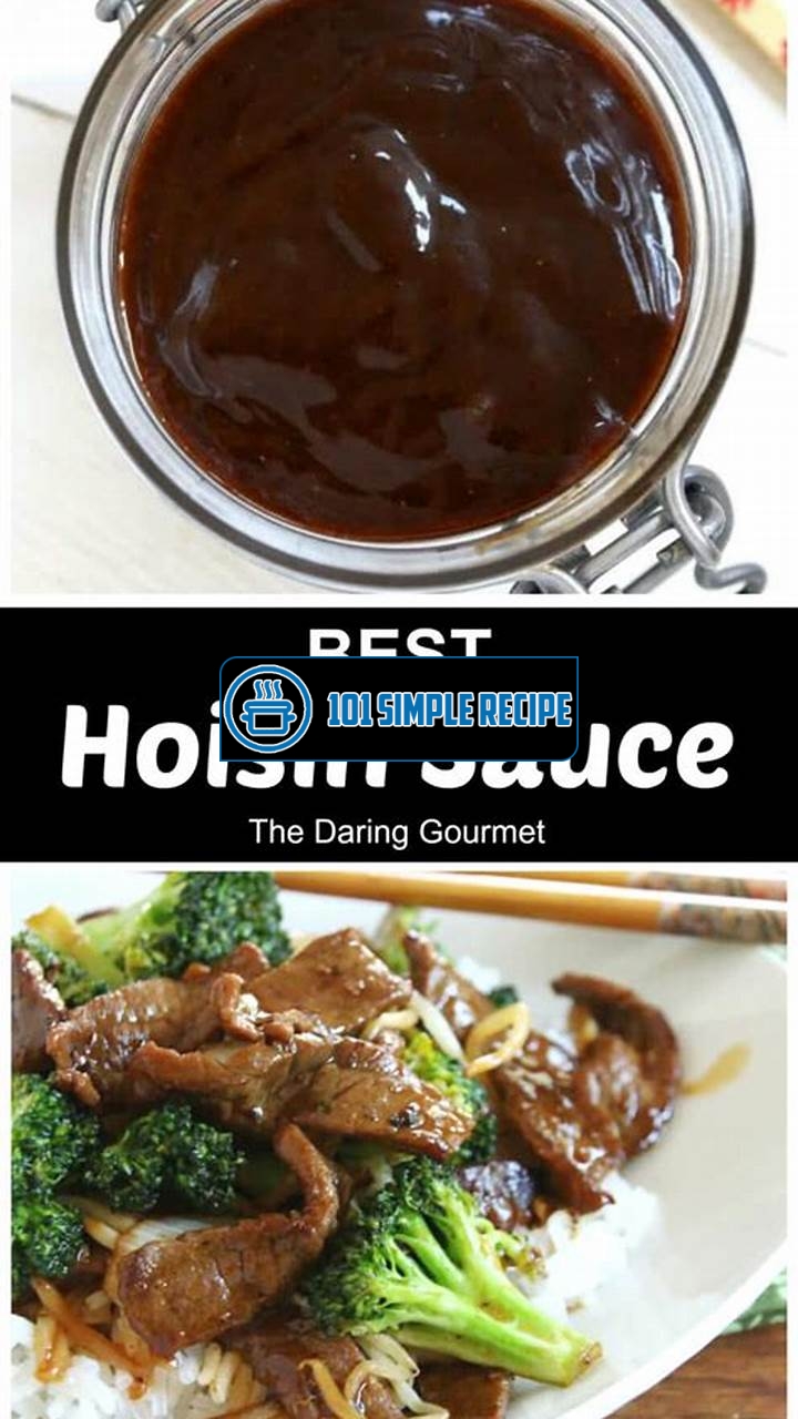 Create Your Own Delicious Hoisin Sauce at Home | 101 Simple Recipe