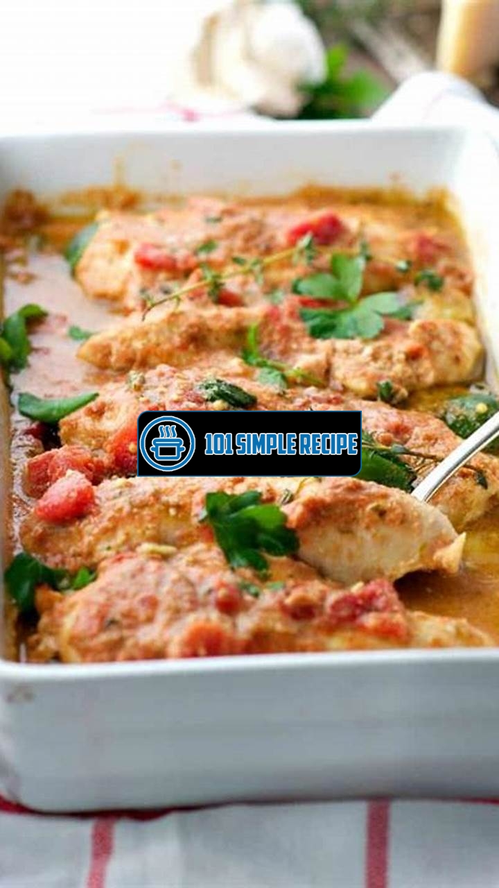 Delicious Italian Baked Chicken Made Easy | 101 Simple Recipe