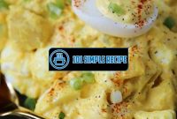 Delicious and Easy Potato Salad Recipe with Eggs | 101 Simple Recipe