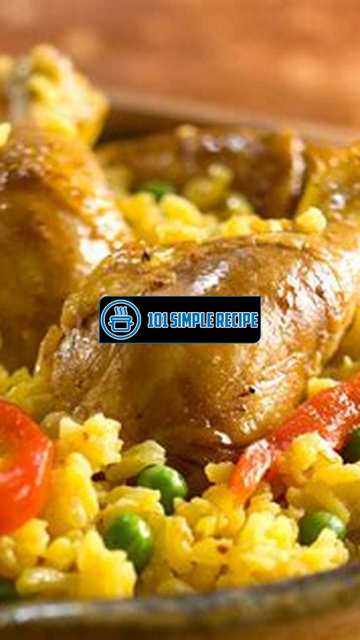 Delicious Chicken Recipes with Yellow Rice | 101 Simple Recipe