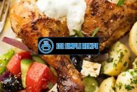 Delicious Greek Chicken Recipe for Authentic Flavors | 101 Simple Recipe