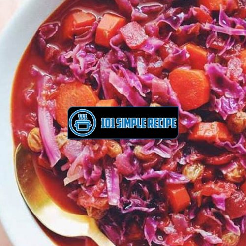 Delicious Red Cabbage Soup Recipes for a Comforting Meal | 101 Simple Recipe
