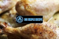 Deliciously Crispy Ree Drummond Baked Chicken Legs | 101 Simple Recipe