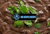 Discover the Best Refried Black Beans Recipe for Instant Pot | 101 Simple Recipe