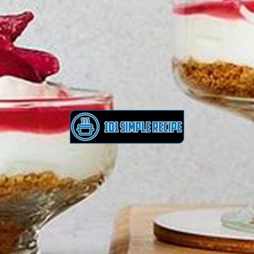 Deliciously Tangy Rhubarb and Ginger Cheesecake Pots | 101 Simple Recipe