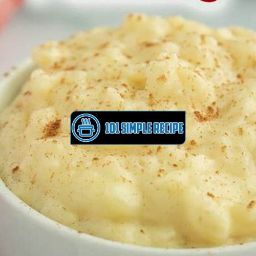 A Foolproof Rice Pudding Recipe for Creamy Delight | 101 Simple Recipe