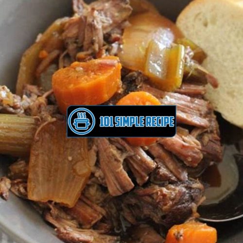 The Best Roast Beef Crock Pot Recipe for Savory Delights | 101 Simple Recipe