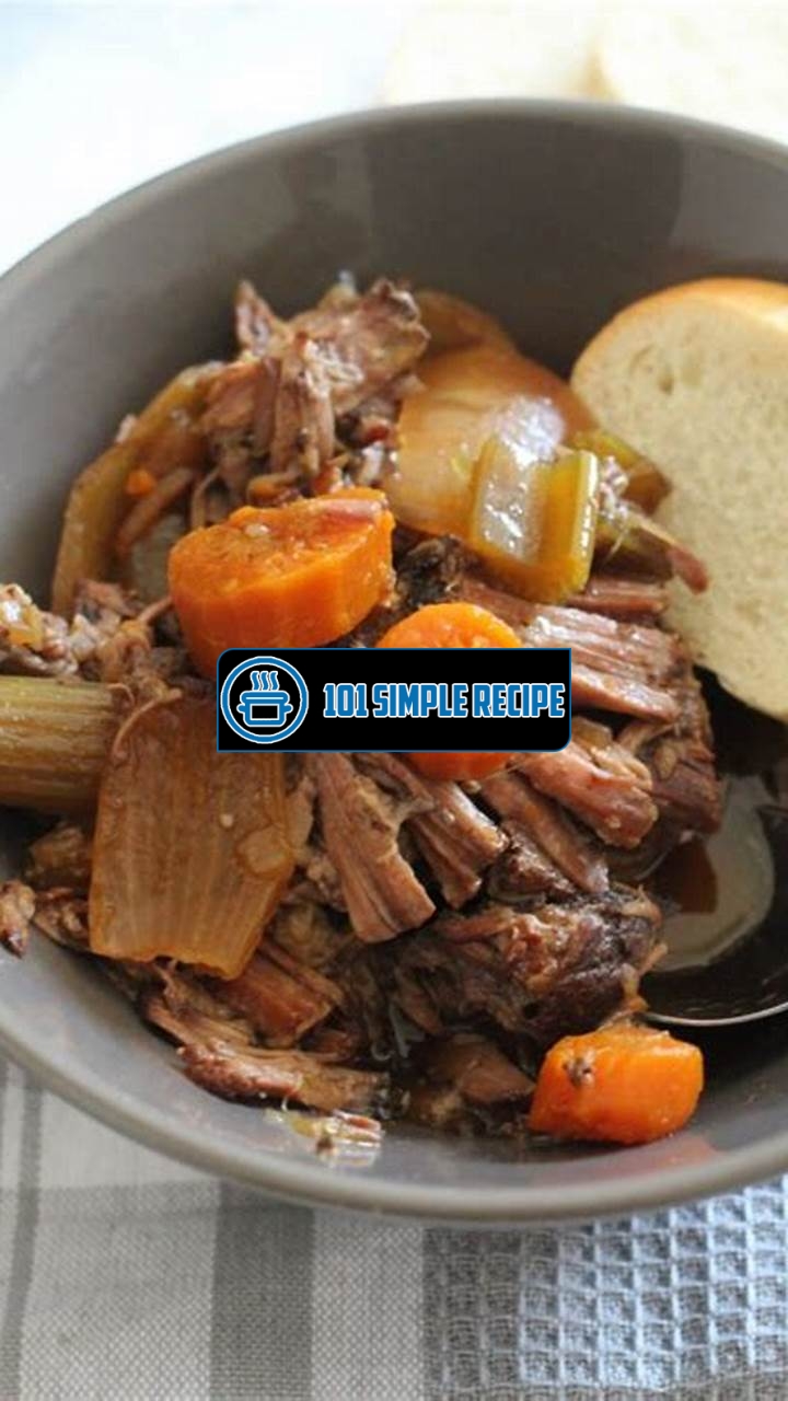 The Best Roast Beef Crock Pot Recipe for Savory Delights | 101 Simple Recipe