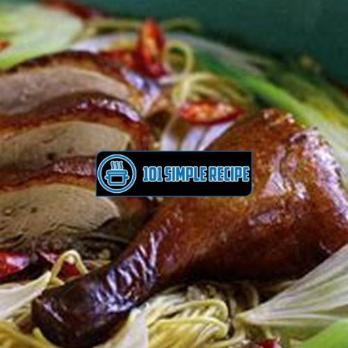 Delicious and Aromatic Roast Duck Rice Noodle Soup | 101 Simple Recipe