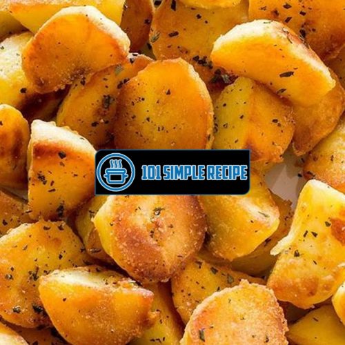 How to Make Perfectly Crispy Roast Potatoes | 101 Simple Recipe