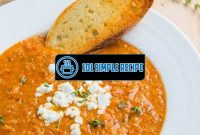 The Savory Delight of Roasted Red Pepper Cauliflower Soup | 101 Simple Recipe