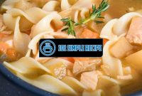The Best Rotisserie Chicken Noodle Soup Recipe | 101 Simple Recipe