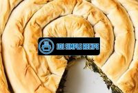 Delicious and Easy Round Spanakopita Recipe | 101 Simple Recipe