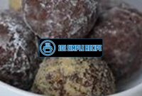 Indulge in Delicious Rum Balls Made with Vanilla Wafers | 101 Simple Recipe