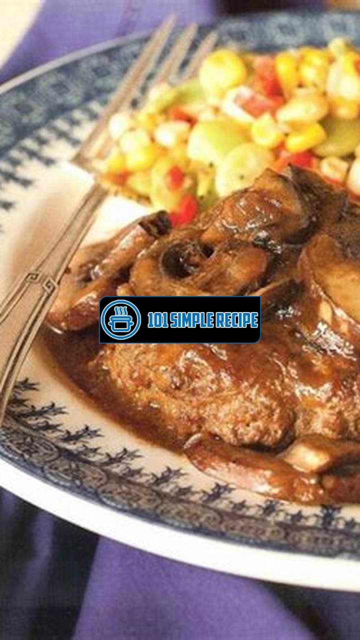 Delicious Salisbury Steak Recipe by Paula Deen | 101 Simple Recipe