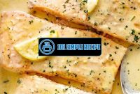 Delicious Salmon with Tangy Lemon Cream Sauce | 101 Simple Recipe