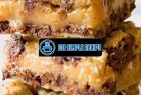 Salted Caramel Chocolate Chip Cookie Bars Uk | 101 Simple Recipe