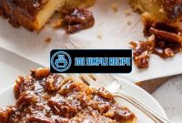 Salted Pecan Cake First Look At Cake I Love You | 101 Simple Recipe