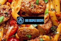 Delicious Sausage Pasta Dinner Recipes | 101 Simple Recipe