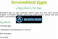 The Best Scrambled Eggs Recipes for Breakfast | 101 Simple Recipe