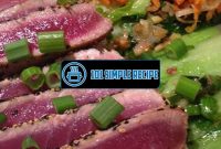 Delicious Seared Ahi Tuna Recipe with Sesame | 101 Simple Recipe