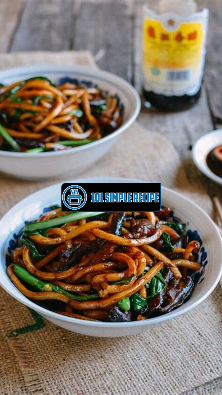 Discover the Irresistible Flavor of Shanghai Cu Chao Mian | 101 Simple Recipe
