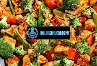 Crispy and Flavorful Sheet Pan Sesame Chicken | 101 Simple Recipe